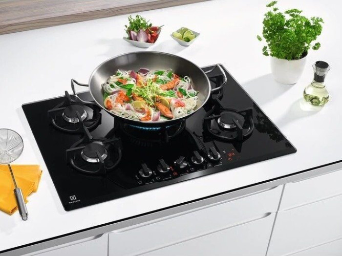 Газовая варочная панель Electrolux KGG 7538 K