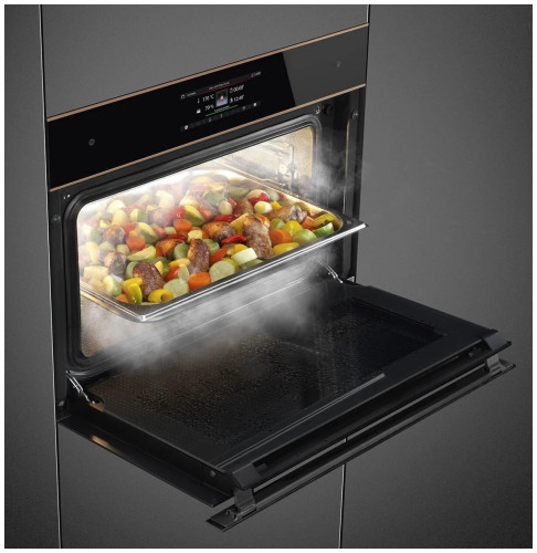 Электрический духовой шкаф Smeg SF4606WVCPNR