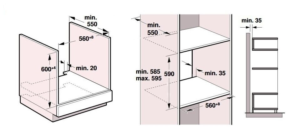 Электрический духовой шкаф Neff B48FT64 H0