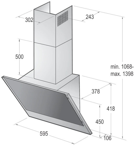 Кухонная вытяжка Gorenje WHI 623 E1 XGW