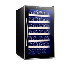 Встраиваемый винный шкаф Dunavox DX-104.375DB