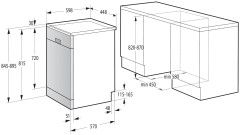 Посудомоечная машина Gorenje GS53010W