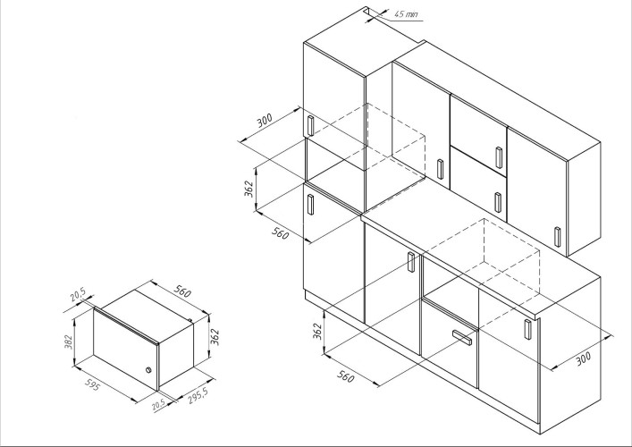 Встраиваемая микроволновая печь Kuppersberg HMW 620 B