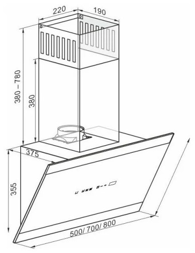 Кухонная вытяжка Kaiser AT-7435 Eco