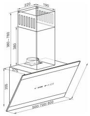 Кухонная вытяжка Kaiser AT-7435 Eco