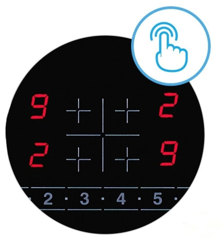 Индукционная варочная панель Weissgauff HI 641 BSC