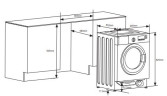 Встраиваемая стиральная машина Weissgauff WMDI 6148 D