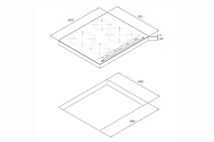 Индукционная варочная панель Teka IZC 64320 MSP Black