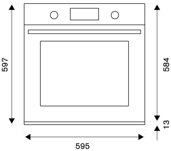 Электрический духовой шкаф La Germania F609LAGEKXT
