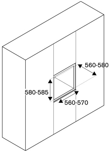 Электрический духовой шкаф La Germania F609LAGEKXT