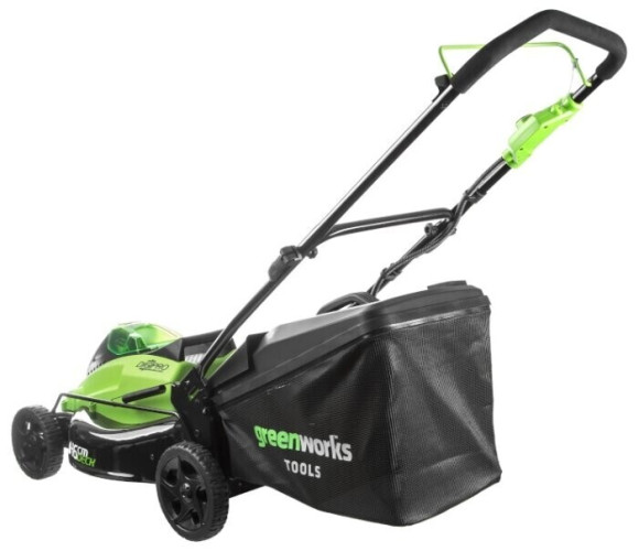 Газонокосилка электрическая greenworks 2500407UF G-MAX 40V GD40LM45K6