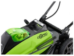 Газонокосилка электрическая greenworks 2500407UF G-MAX 40V GD40LM45K6
