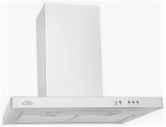 Кухонная вытяжка Elikor Квадра 60 нержавейка 430 кнопочный переключатель