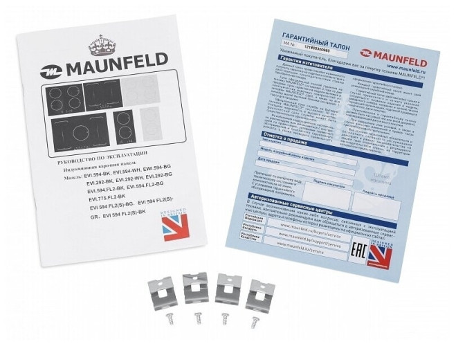Индукционная варочная панель MAUNFELD EVI 594.FL2S-BG