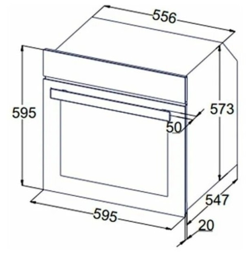 Электрический духовой шкаф Zigmund Shtain E 148 W