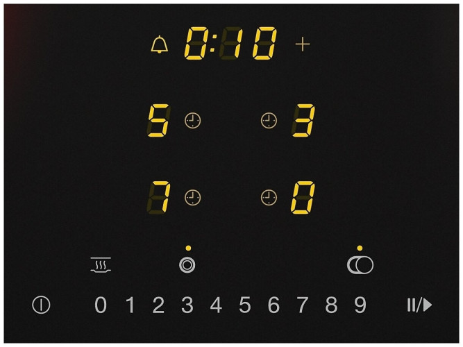 Электрическая варочная панель Miele KM 6540 FR, черный