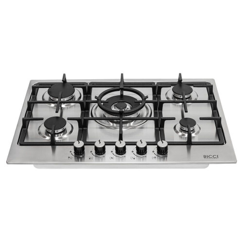 Газовая варочная панель Ricci RGNEL5008IX