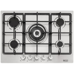 Газовая варочная панель Ricci RGNEL5008IX