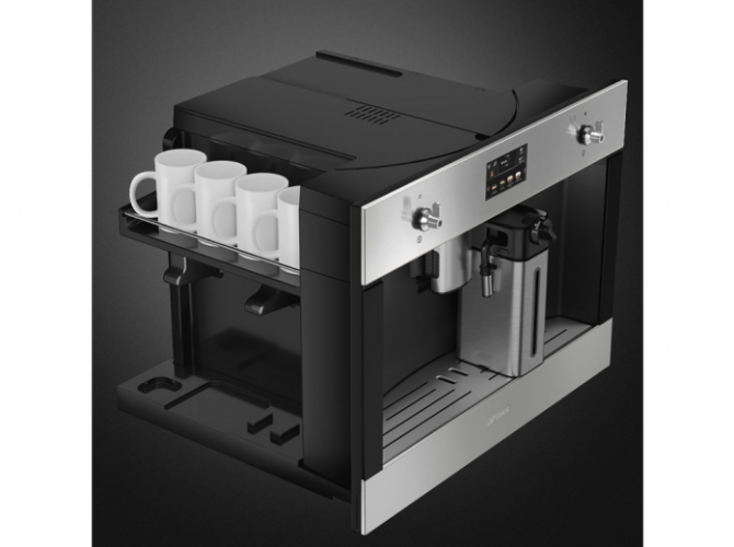 Встраиваемая кофемашина SMEG CMS4303XRU