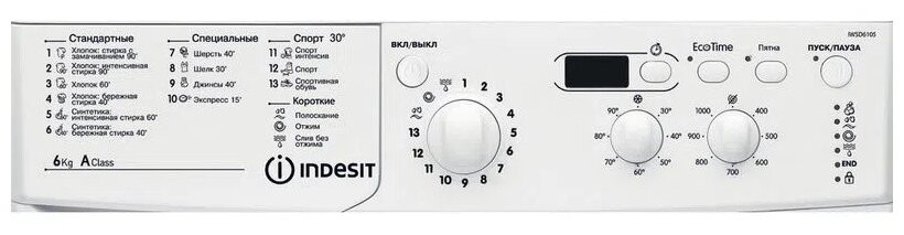 Стиральная машина Indesit IWSD6105