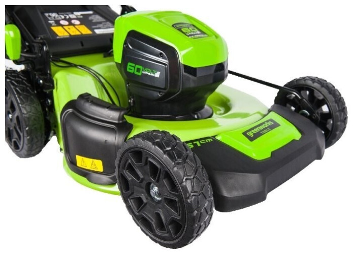 Газонокосилка электрическая greenworks 2505607ub GD60LM51SPK4