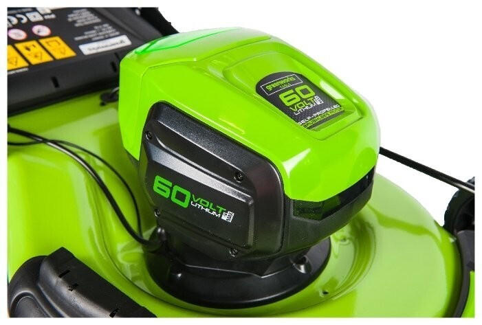 Газонокосилка электрическая greenworks 2505607ub GD60LM51SPK4