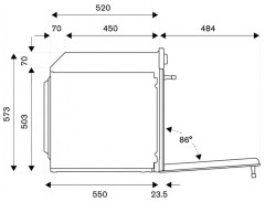 Электрический духовой шкаф La Germania F609LAGEKGS