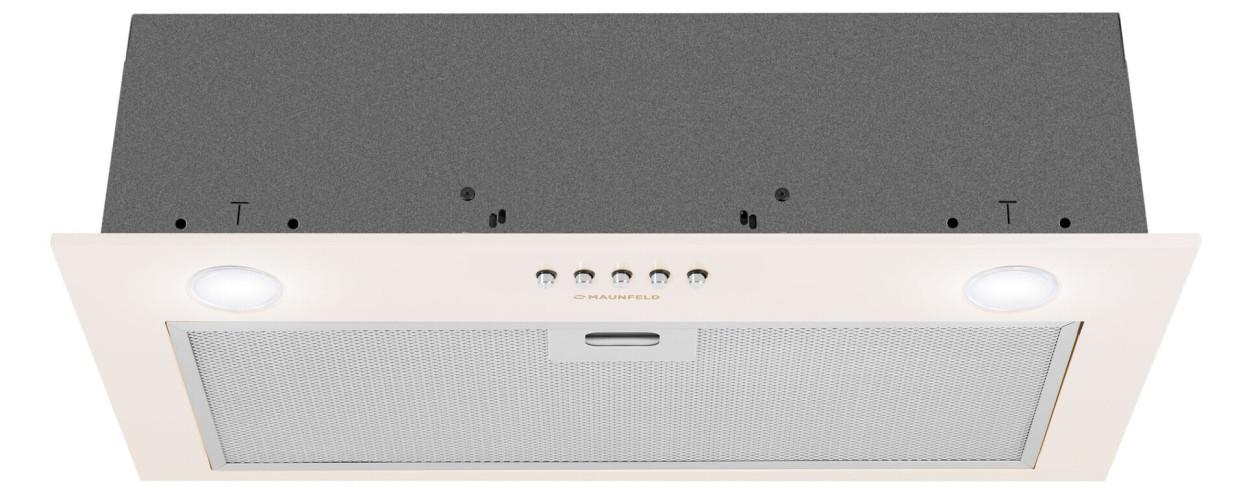 Встраиваемая вытяжка MAUNFELD Crosby Singl 60 бежевый