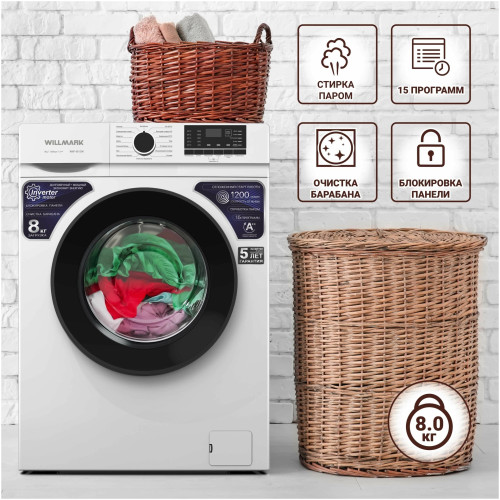Стиральная машина Willmark WMF 8012iW