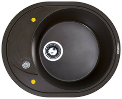 Кухонная мойка Zigmund &amp; Shtain Kreis OV 575 швейцарский шоколад