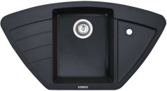 Кухонная мойка Zigmund &amp; Shtain ECKIG 900 темная скала