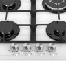 Газовая варочная панель MEFERI MGH604WH GLASS POWER