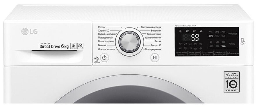 Стиральная машина LG F2J5QN4W