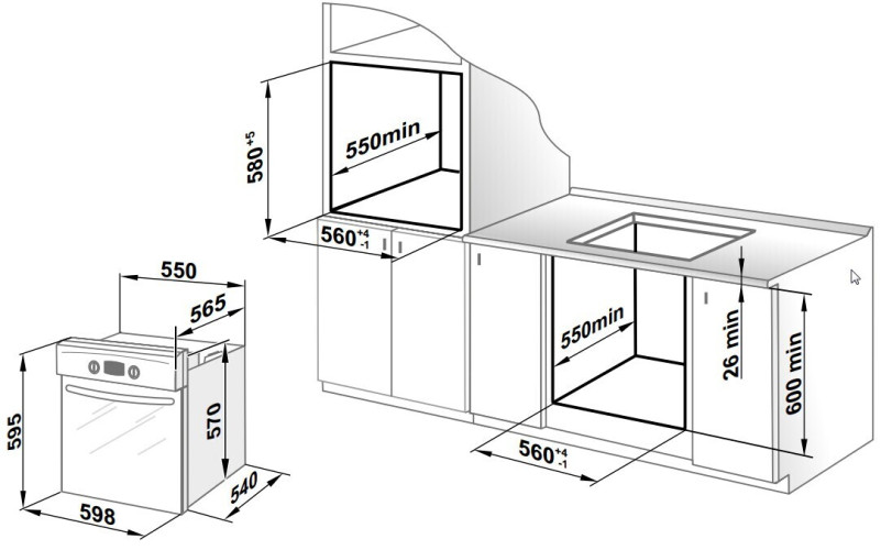 Электрический духовой шкаф Gefest ДА 622-03 РБ1