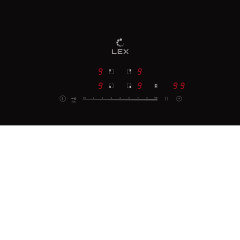 Индукционная варочная панель Lex EVI 641A BL