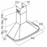 Кухонная вытяжка Cata Neblia 600 Negra