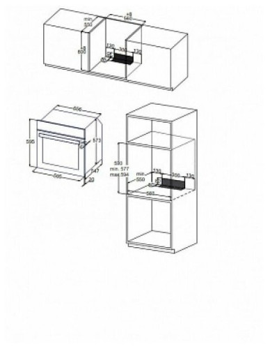 Электрический духовой шкаф Zigmund Shtain E 148 B