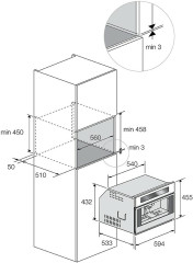 Встраиваемая кофемашина Fulgor Milano FCM 4509 TC X