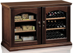 Встраиваемый винный шкаф Smeg CVI618LWNX2