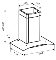 Кухонная вытяжка Zigmund&amp;Shtain K 247.91 W