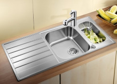 Кухонная мойка Blanco Livit 6 S Centric нерж. сталь с клапаном-автомато