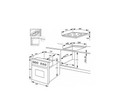 Комбинированная варочная панель Ricci RKN4T1031IX