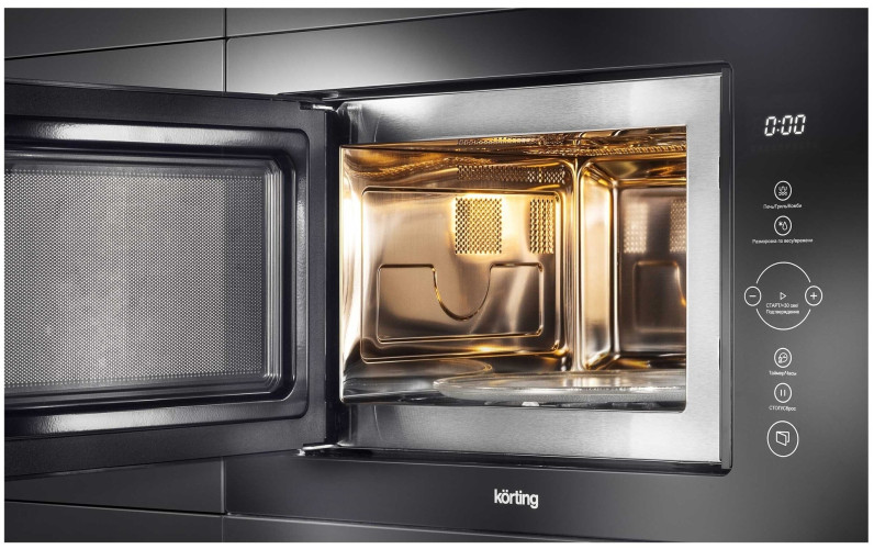 Встраиваемая микроволновая печь Korting KMI 825 TGN