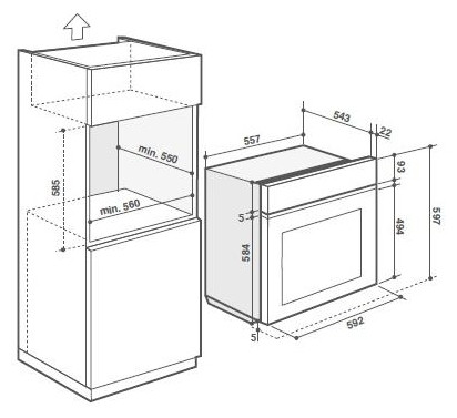 Электрический духовой шкаф De Dietrich DOR7586X