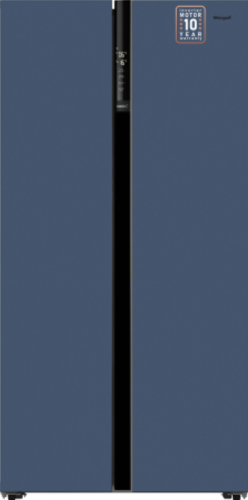 Холодильник Weissgauff WSBS 600 Blue Glass
