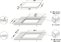 Индукционная варочная панель Whirlpool SMC 654 F/BT/IXL
