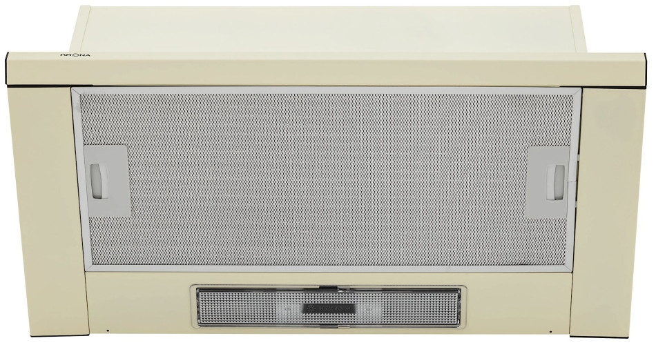 Встраиваемая вытяжка Krona Kamilla Slim 600 Ivory 2 мотора