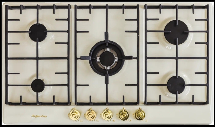 Газовая варочная панель Kuppersberg FV9TGRZ ANT Bronze
