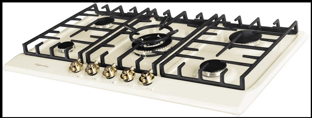 Газовая варочная панель Kuppersberg FV9TGRZ ANT Bronze