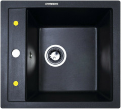 Кухонная мойка Zigmund &amp; Shtain Platz 465 темная скала